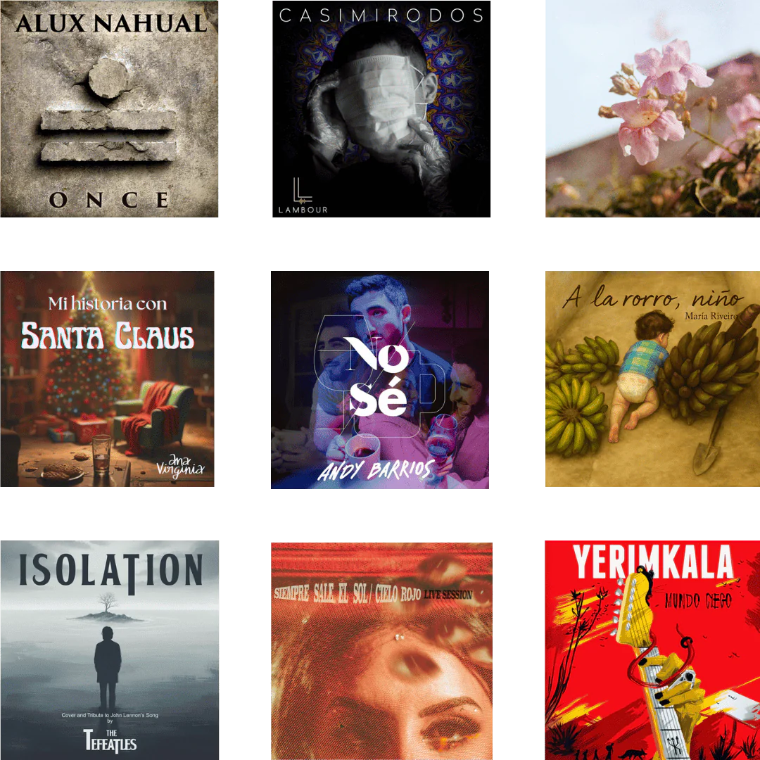 Portadas publicadas en Phantom Records